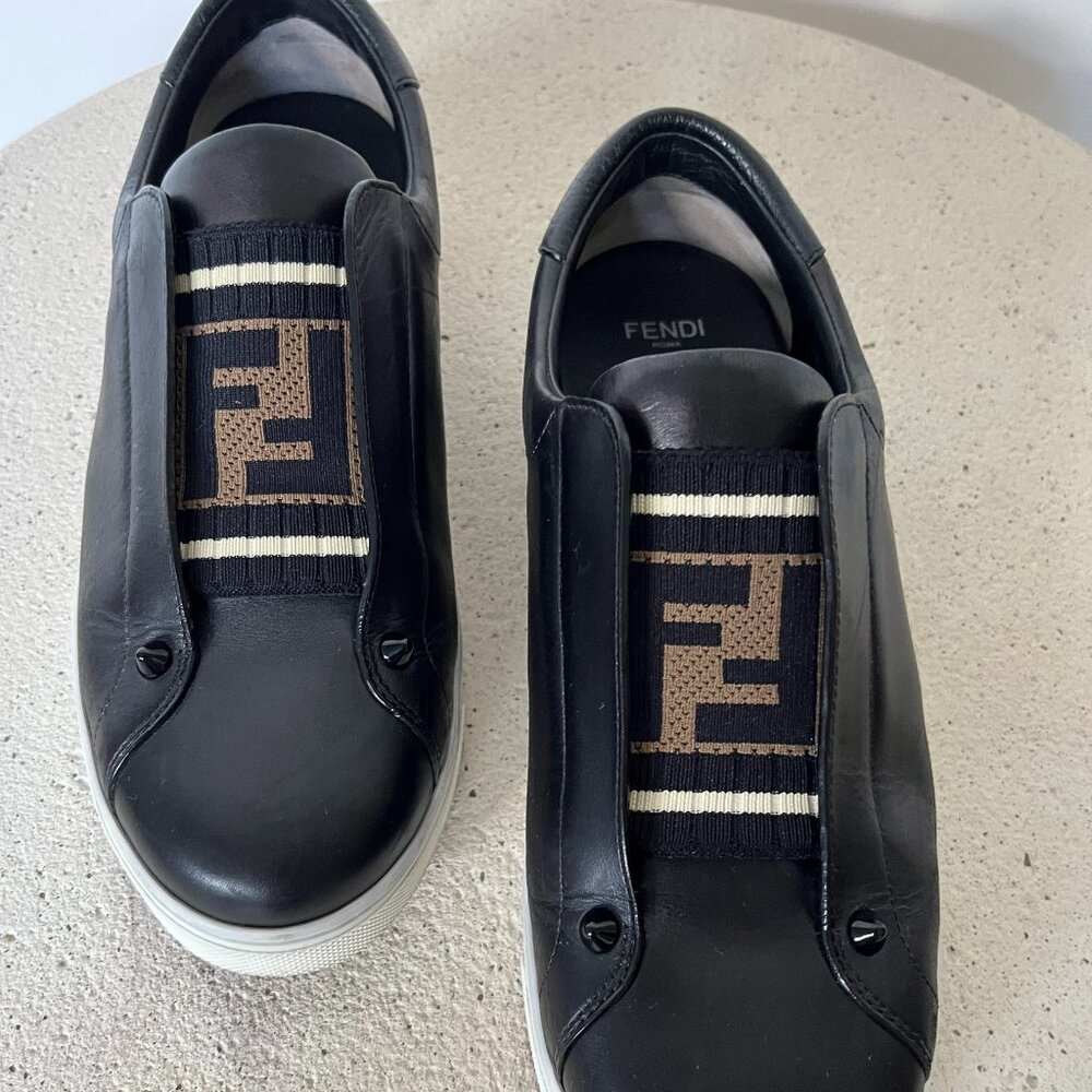 Fendi slip on sneakers